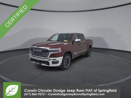 Delmonico Red Pearlcoat 2025 RAM 1500 Limited