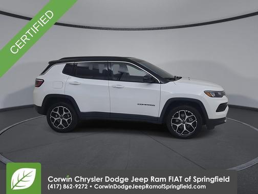 Bright White Clearcoat 2026 Jeep Compass Limited
