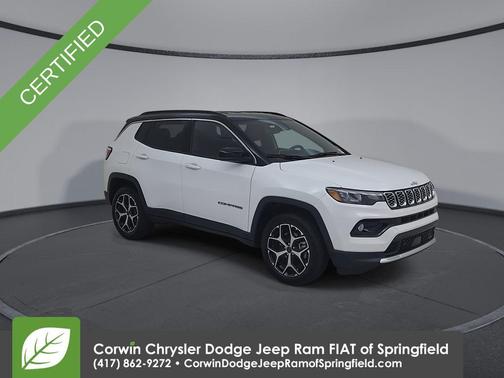 Bright White Clearcoat 2026 Jeep Compass Limited