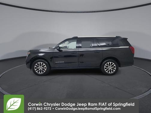 Black Metallic 2025 Ford Expedition Max Platinum