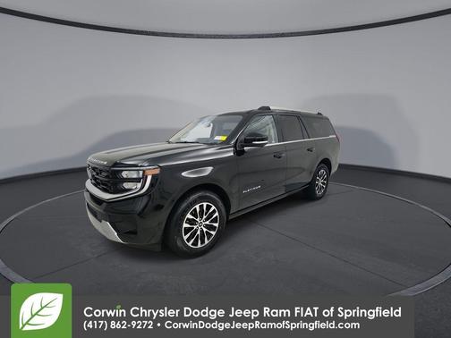 Black Metallic 2025 Ford Expedition Max Platinum