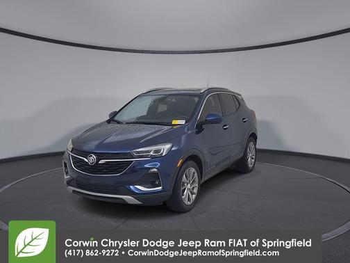 Sapphire Metallic 2023 Buick Encore GX Essence