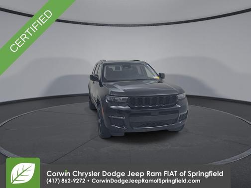 Diamond Black 2023 Jeep Grand Cherokee L Limited