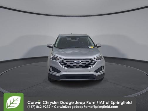Silver Metallic 2024 Ford Edge Titanium