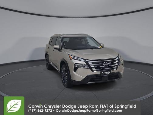Champagne Silver 2026 Nissan Rogue Platinum