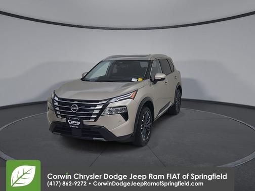 Champagne Silver 2026 Nissan Rogue Platinum