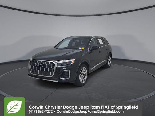 Mythos Black Metallic 2025 Audi Q7 55 Premium Plus