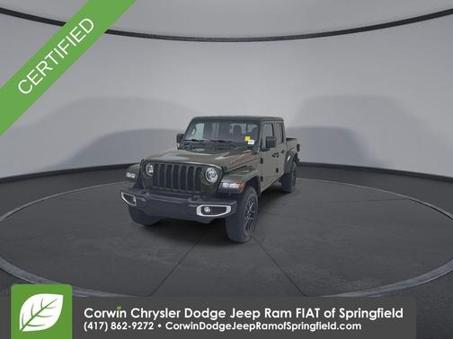 Sarge Green Clearcoat 2023 Jeep Gladiator Sport