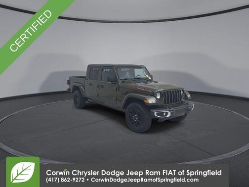 Sarge Green Clearcoat 2023 Jeep Gladiator Sport
