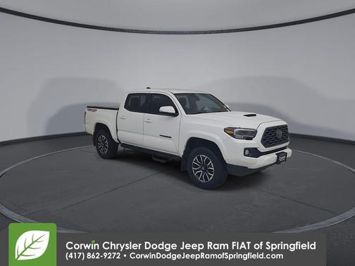 Super White 2020 Toyota Tacoma TRD Sport