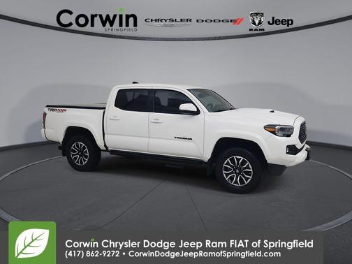 Super White 2020 Toyota Tacoma TRD Sport