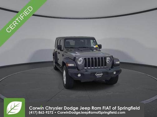 Sting Gray Clearcoat 2021 Jeep Wrangler Unlimited Sport