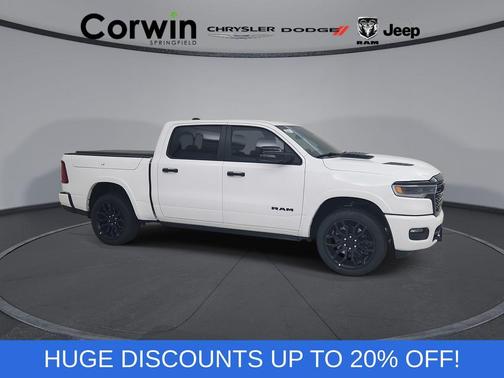 Bright White Clearcoat 2026 RAM 1500 Limited
