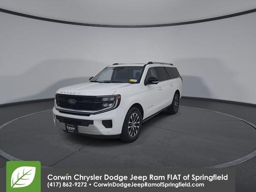 Oxford White 2025 Ford Expedition Max Platinum