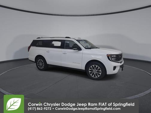 Oxford White 2025 Ford Expedition Max Platinum