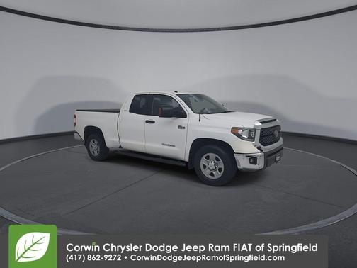 Super White 2019 Toyota Tundra SR5