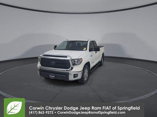 Super White 2019 Toyota Tundra SR5