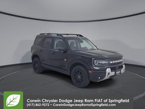 Shadow Black 2025 Ford Bronco Sport Badlands