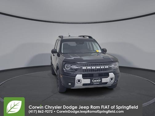 Shadow Black 2025 Ford Bronco Sport Badlands