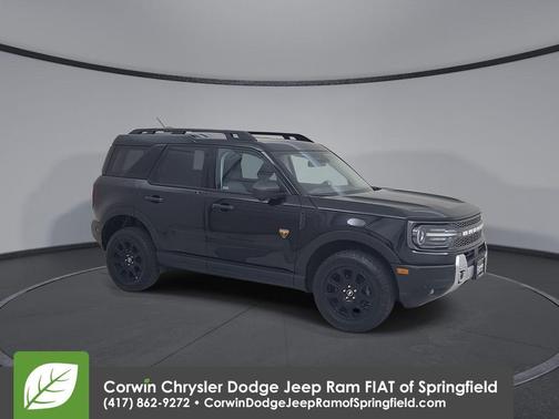 Shadow Black 2025 Ford Bronco Sport Badlands