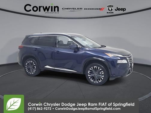 Deep Ocean Blue 2026 Nissan Rogue Platinum