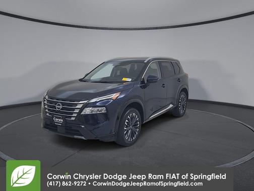 Deep Ocean Blue 2026 Nissan Rogue Platinum
