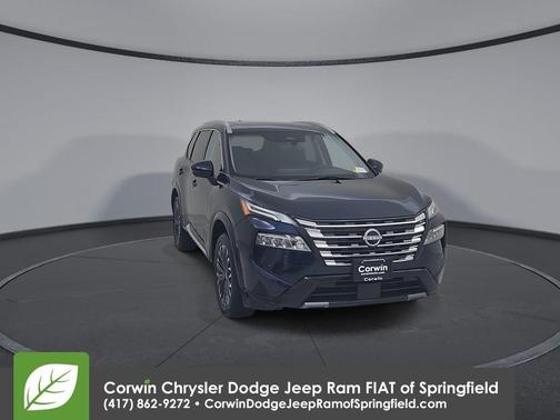 Deep Ocean Blue 2026 Nissan Rogue Platinum