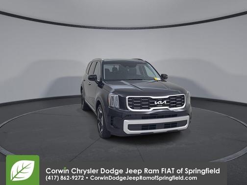 Ebony Black 2025 Kia Telluride S