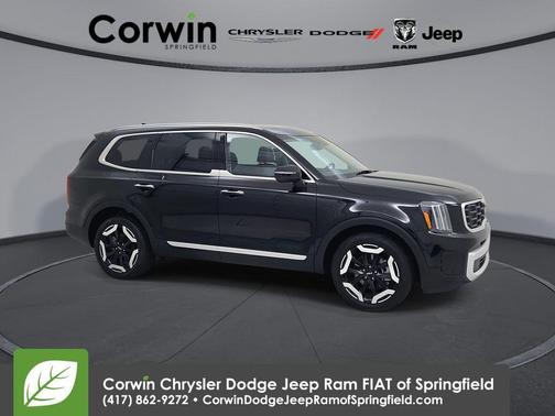 Ebony Black 2025 Kia Telluride S