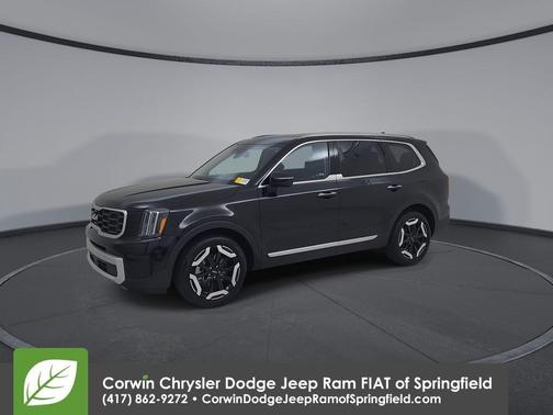 Ebony Black 2025 Kia Telluride S