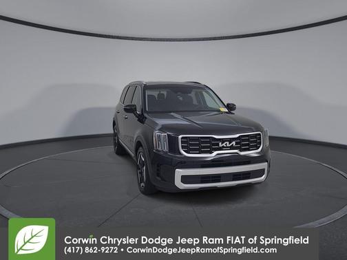 Ebony Black 2025 Kia Telluride S