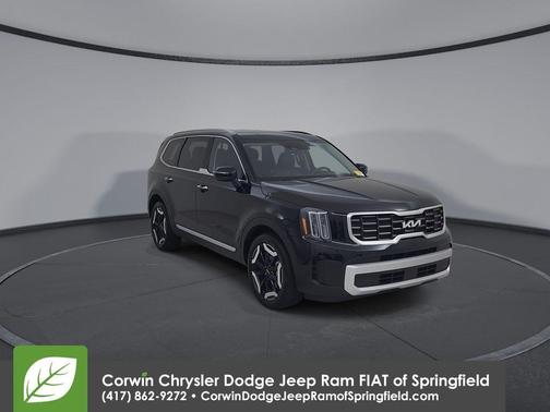 Ebony Black 2025 Kia Telluride S