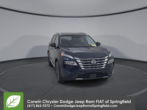 Deep Ocean Blue 2026 Nissan Rogue Platinum