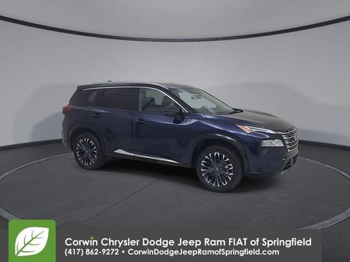 Deep Ocean Blue 2026 Nissan Rogue Platinum