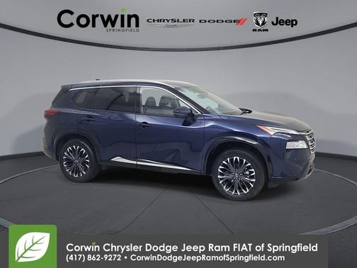 Deep Ocean Blue 2026 Nissan Rogue Platinum