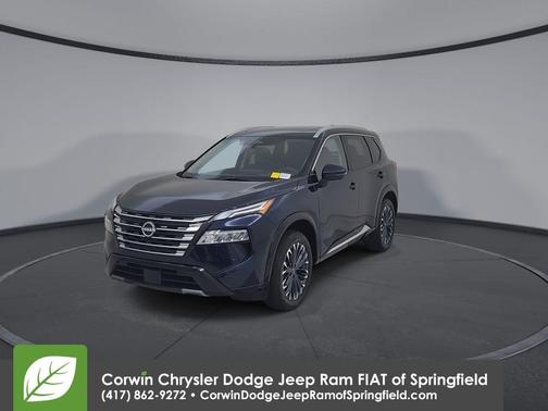 Deep Ocean Blue 2026 Nissan Rogue Platinum