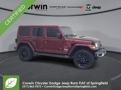 Snazzberry Pearlcoat 2022 Jeep Wrangler Unlimited 4xe Sahara