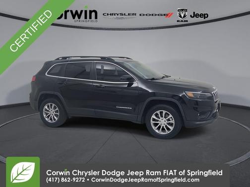 Diamond Black 2022 Jeep Cherokee Latitude Lux