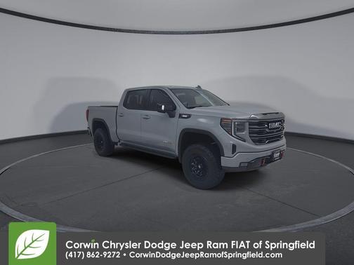 Gray 2024 GMC Sierra 1500 AT4