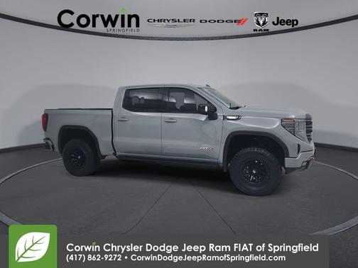 Gray 2024 GMC Sierra 1500 AT4
