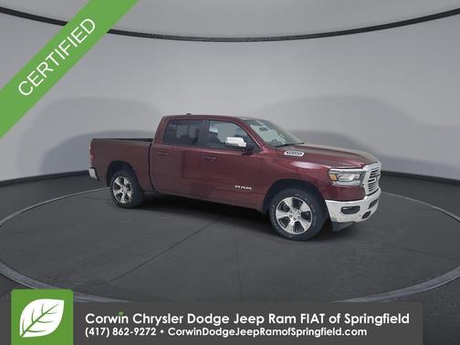Delmonico Red Pearlcoat 2023 RAM 1500 Laramie