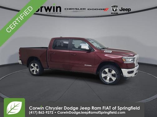 Delmonico Red Pearlcoat 2023 RAM 1500 Laramie