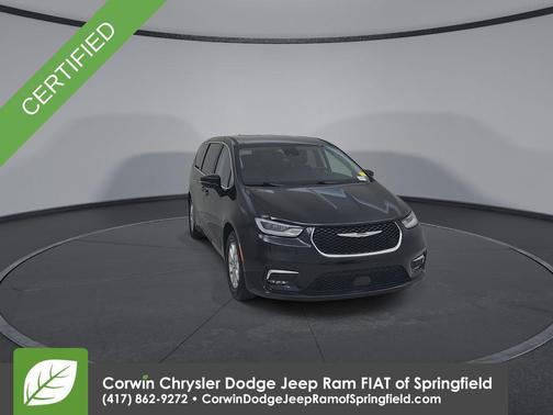 Diamond Black 2024 Chrysler Pacifica Touring-L