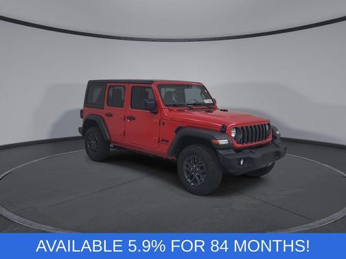 Firecracker Red Clearcoat 2026 Jeep Wrangler Sport