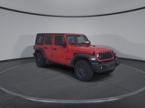 Firecracker Red Clearcoat 2026 Jeep Wrangler Sport