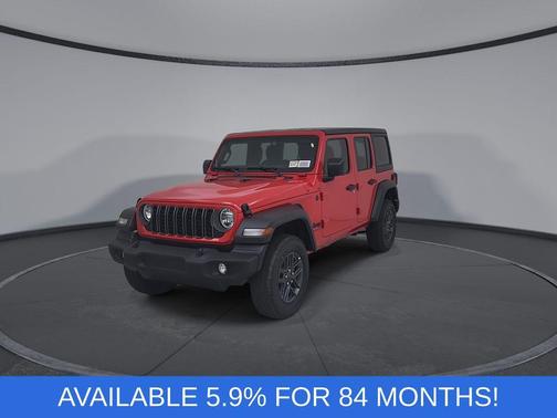 Firecracker Red Clearcoat 2026 Jeep Wrangler Sport