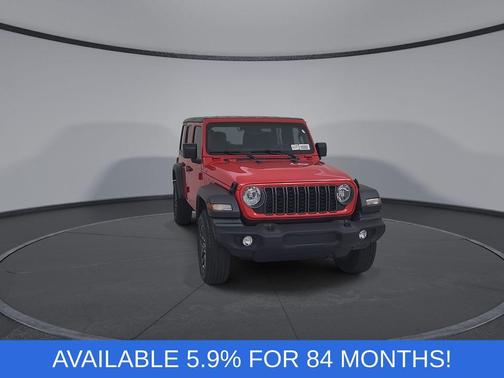 Firecracker Red Clearcoat 2026 Jeep Wrangler Sport