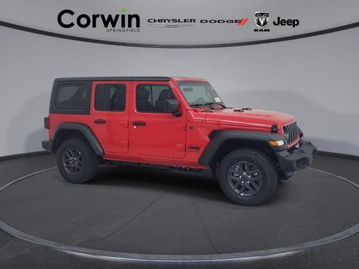 Firecracker Red Clearcoat 2026 Jeep Wrangler Sport