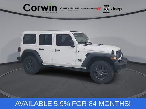 Bright White Clearcoat 2026 Jeep Wrangler Sport