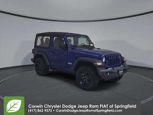 Ocean Blue Metallic 2018 Jeep Wrangler Sport